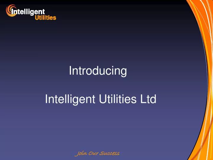 introducing intelligent utilities ltd