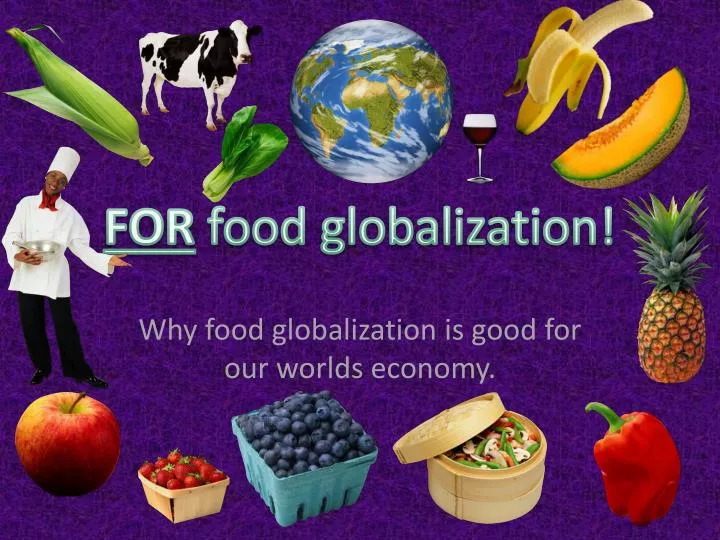 for food globalization