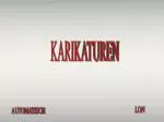 KARIKATUREN - slide 1