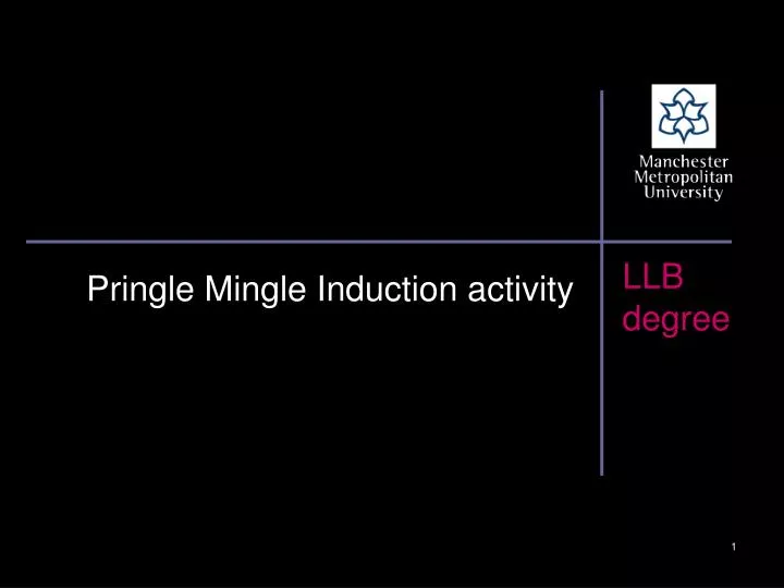 pringle mingle induction activity