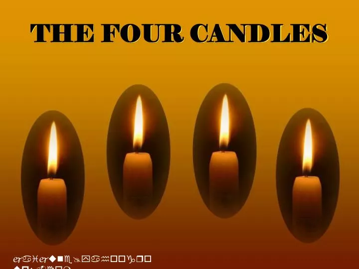 the four candles
