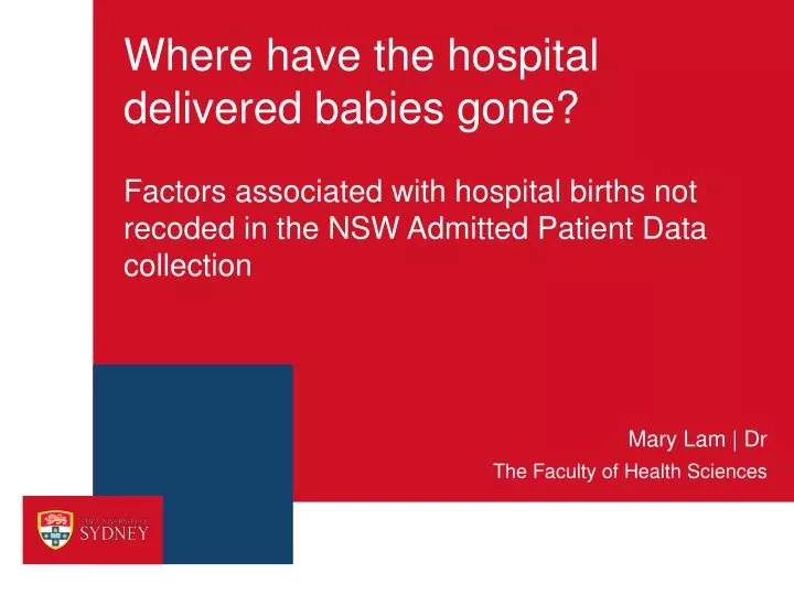 where have the hospital delivered babies gone