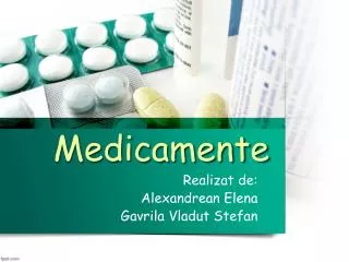 medicamente