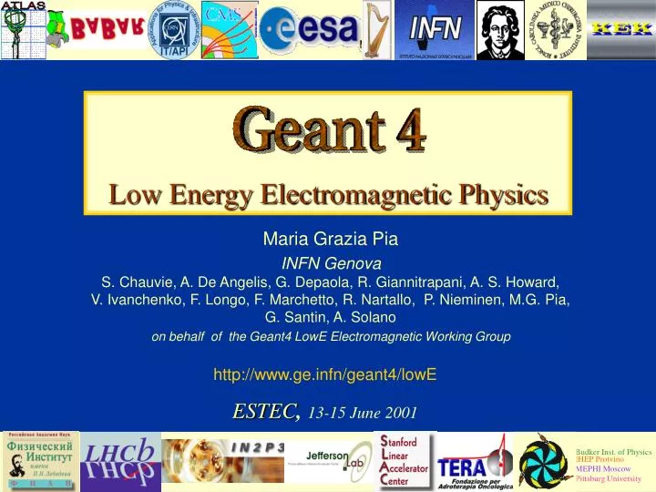 low energy electromagnetic physics