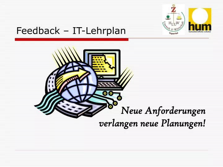 feedback it lehrplan