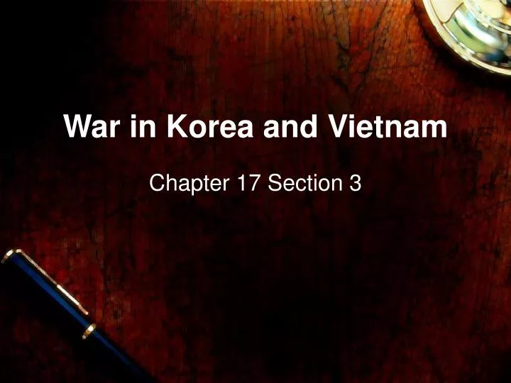 war in korea and vietnam