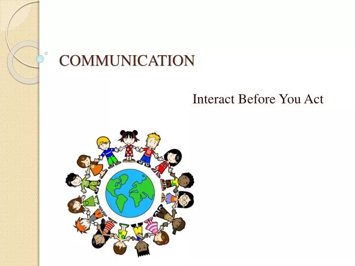 communication