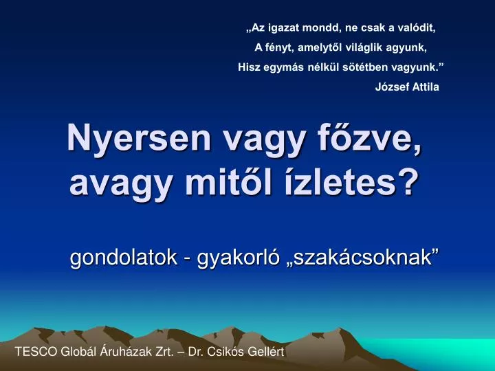 nyersen vagy f zve avagy mit l zletes