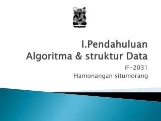i pendahuluan algoritma struktur data