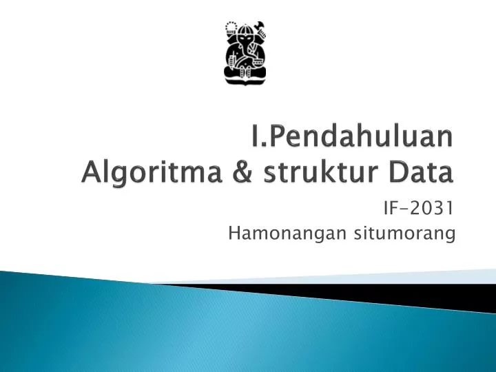 i pendahuluan algoritma struktur data