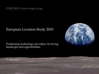 European Location Study 2010