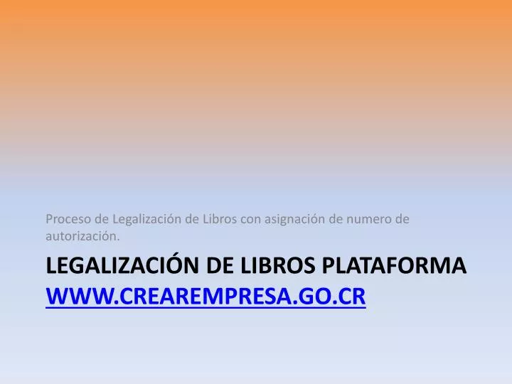 legalizaci n de libros plataforma www crearempresa go cr
