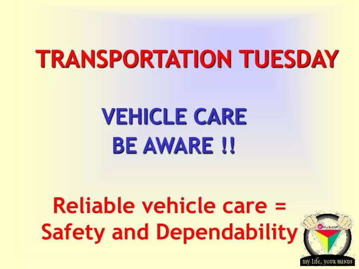 transportation tuesday