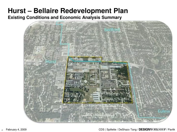 hurst bellaire redevelopment plan existing conditions and economic analysis summary