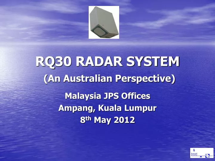 rq30 radar system an australian perspective
