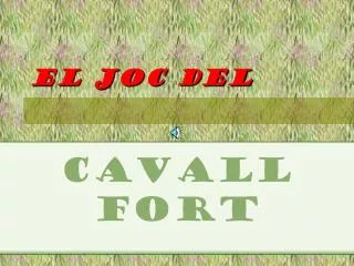 el joc del