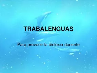 trabalenguas