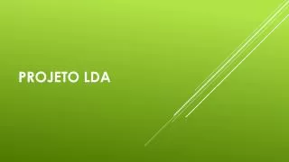 projeto lda