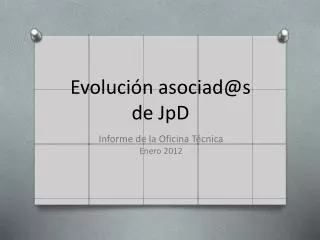 evoluci n asociad@s de jpd