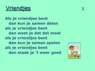 vriendjes 1