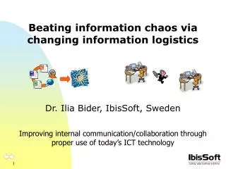 Beating information chaos via changing information logistics