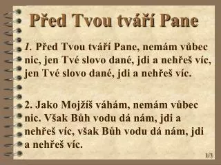 p ed tvou tv pane