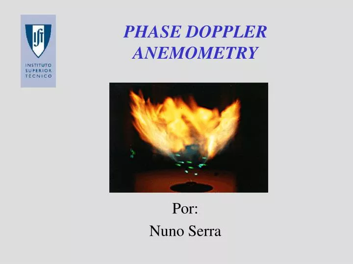 phase doppler anemometry