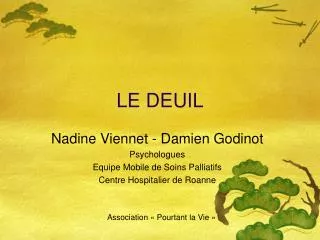 le deuil