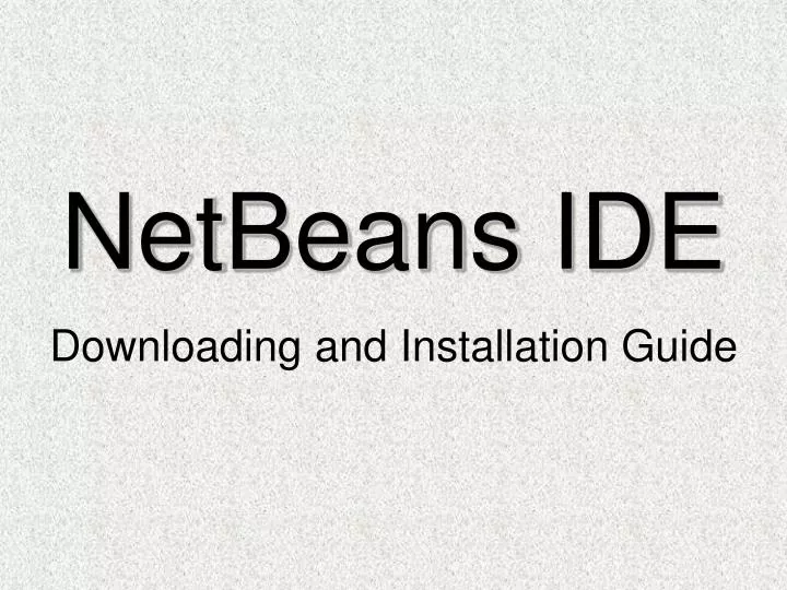 netbeans ide