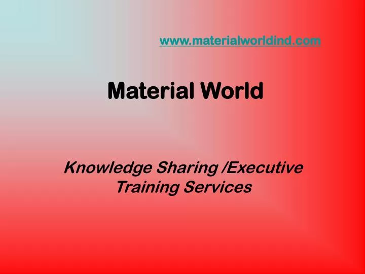 www materialworldind com material world