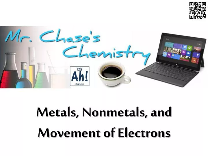 metals nonmetals and movement of electrons
