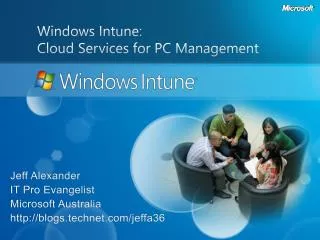 Windows Intune: Cloud Services for PC Management