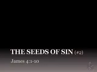 The Seeds of Sin (#2)