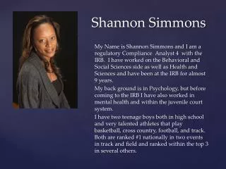 Shannon Simmons