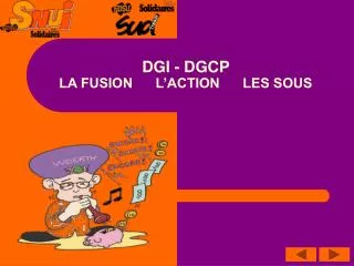 dgi dgcp la fusion l action les sous