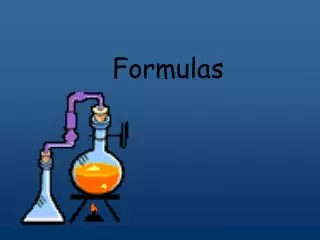 Formulas