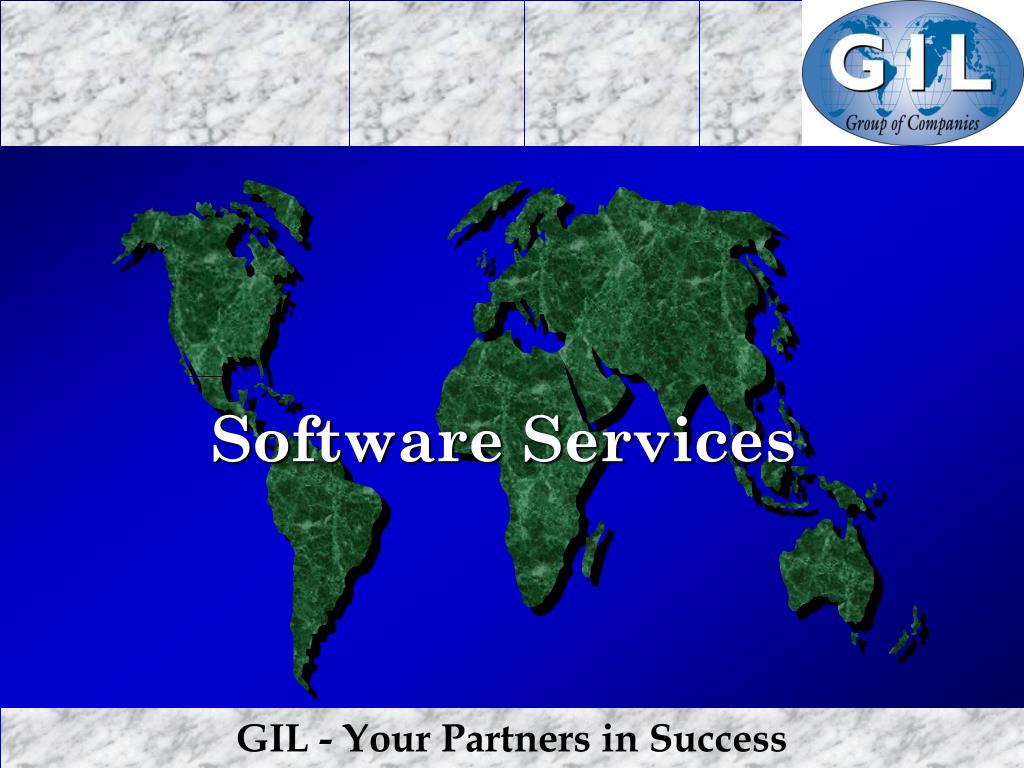 Software Services - slide 1