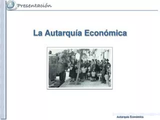 la autarqu a econ mica