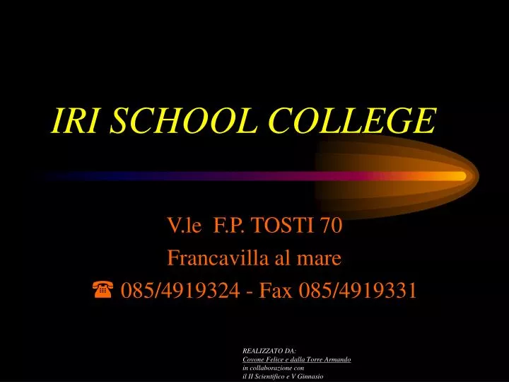 iri school college