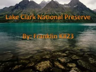 Lake Clark National Preserve