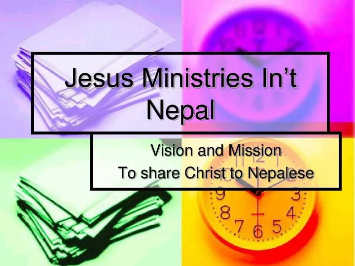 jesus ministries in t nepal