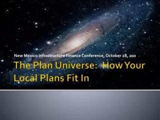 The Plan Universe: How Your Local Plans Fit In