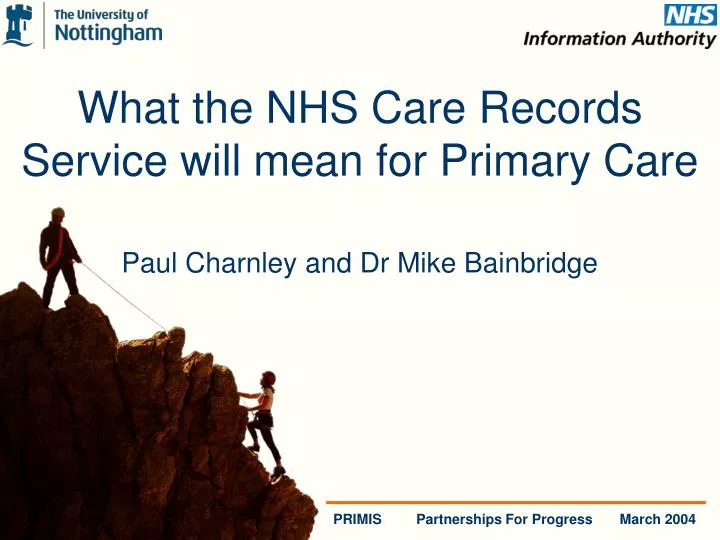 what the nhs care records service will mean for primary care