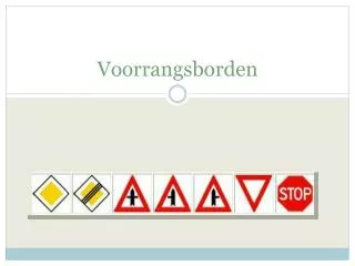 voorrangsborden