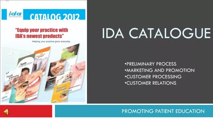 ida catalogue