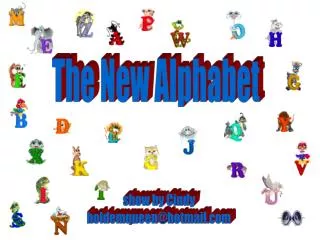 The New Alphabet