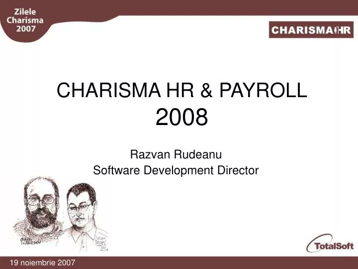 charisma hr payroll 2008
