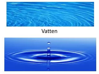 vatten
