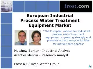 European Industrial Process Water Treatment Equipment Market