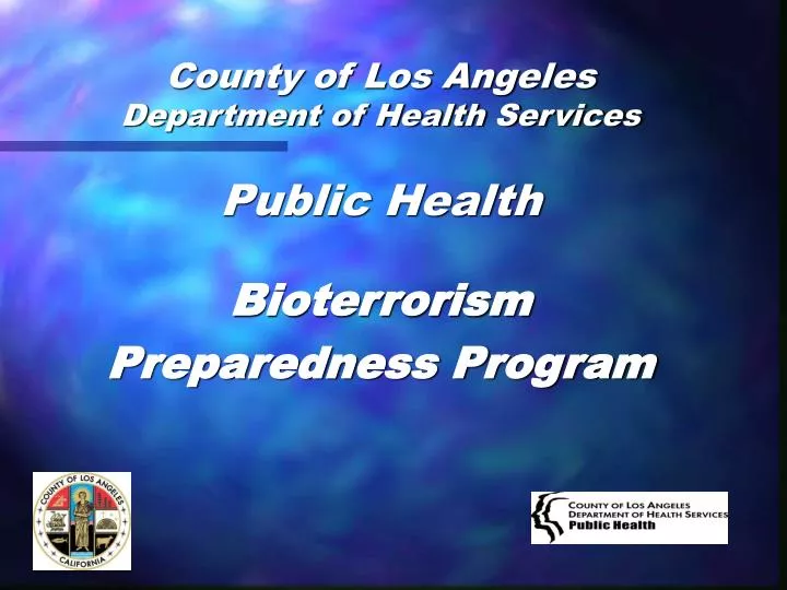 county of los angeles department of health services
